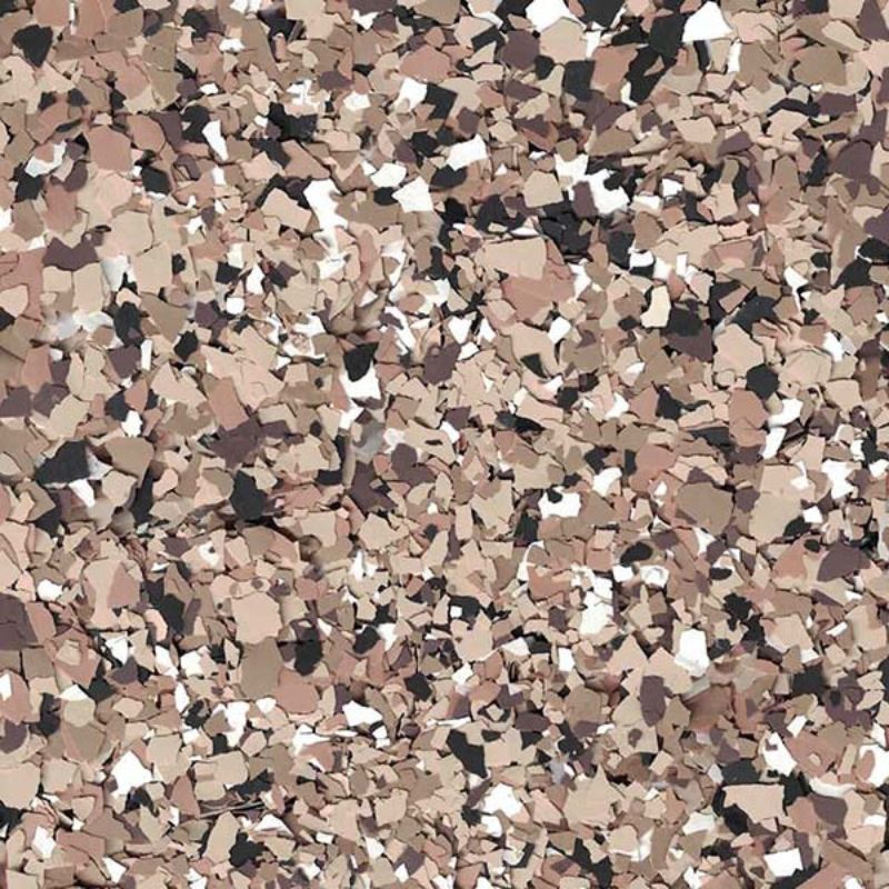 Sandstone Pecan flake color