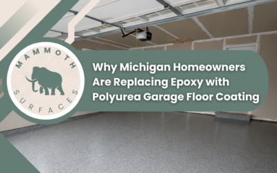 Why Michigan Homeowners Are Replacing Epoxy with Polyurea Garage Floor Coating
